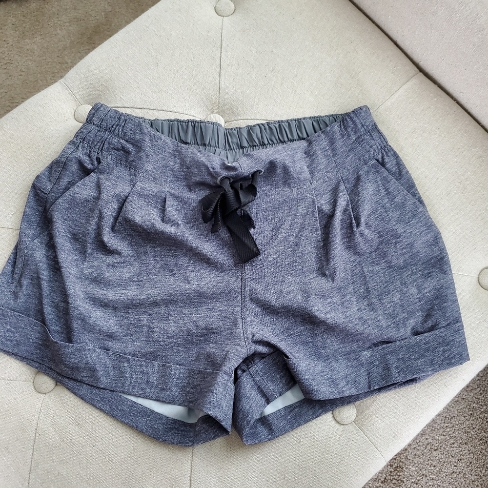 Gray Lululemon Spring Break shorts